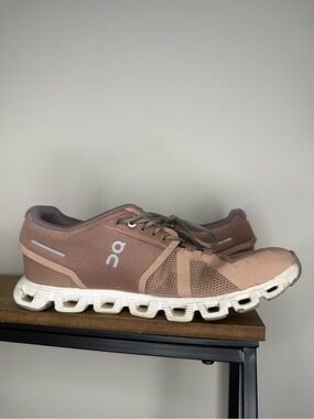 On Running Cloud Women’s Running Shoe - Rose/Gray  "Rosebrown Fog" onclouds